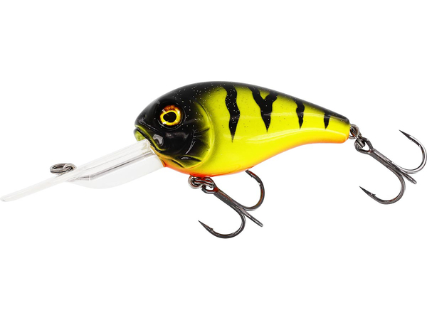 Westin MegaBite DeepRunner Crankbait Floating 6cm - Fire Perch