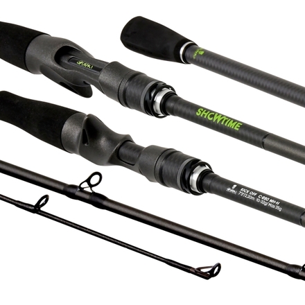 Canne baitcast Gunki Showtime Kick-Off C-205ML 2.05m (3.5-14g)