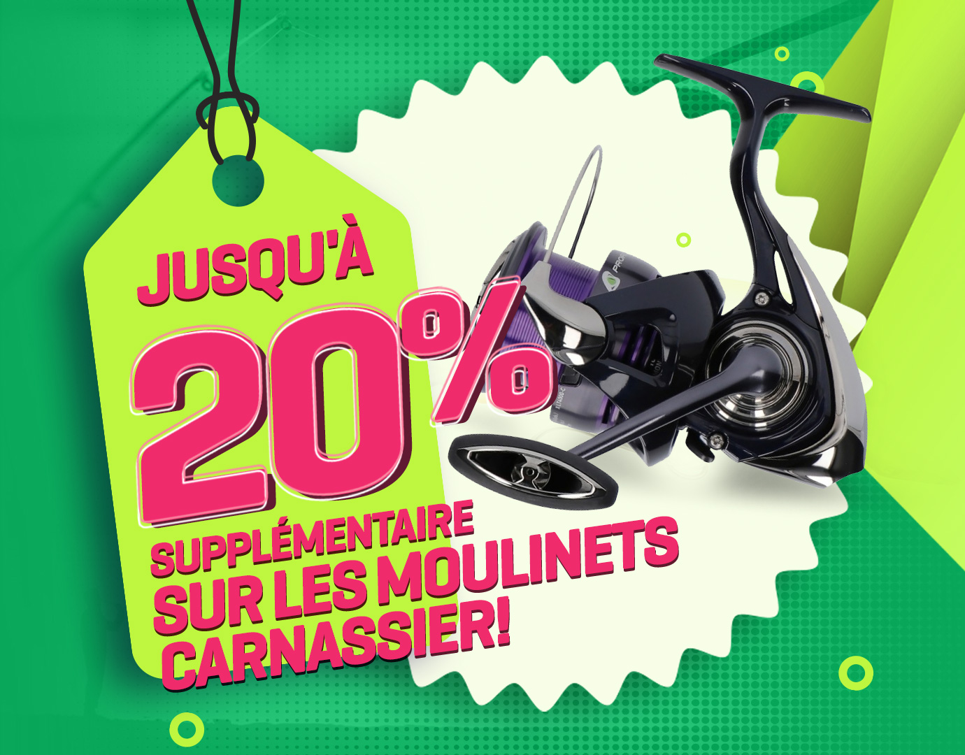 Subbanner: Tot 20% Roofvismolens (actieperioden 2025)