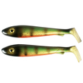 Svartzonker McRubber Junior Shad 17cm (2 piezas) - C28 Old School Perch