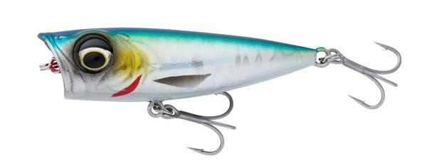 Savage Gear Micro Popper Oppervlakte Kunstaas 4.3cm (3g) - Blue Green