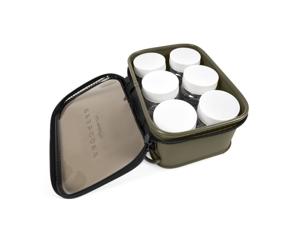 Korum Progress EVA Hookbait Pouch (Incl. Hookbait Pots)