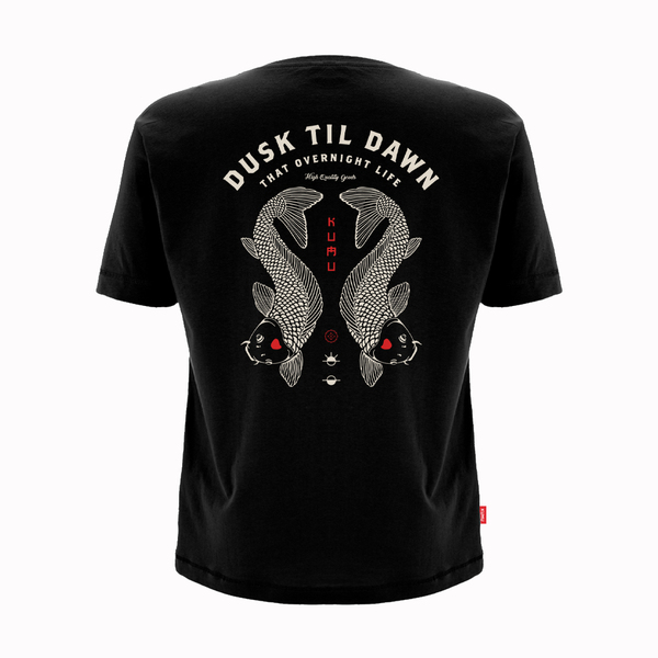 Kumu T Shirt Dusk Till Dawn Schwarz