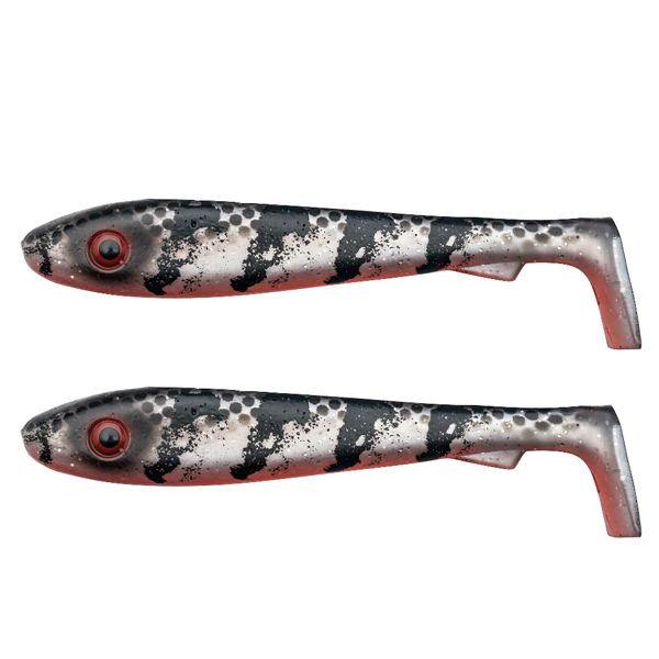 Svartzonker McRubber Junior Shad 17cm (2 piezas) - C26 The Stealth Coward