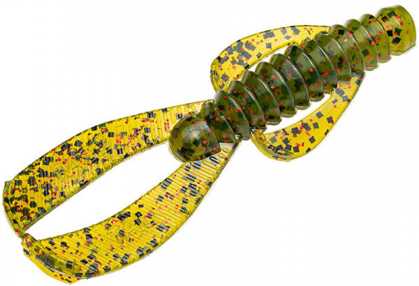 Strike King Rage Ned Bug 6,5cm, 6 pieces! - Watermelon Red Flake