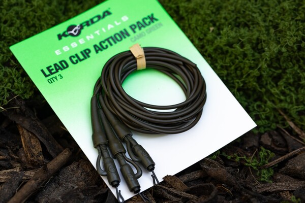 Korda Essentials Lead Clip Action Pack (3 Pieces)