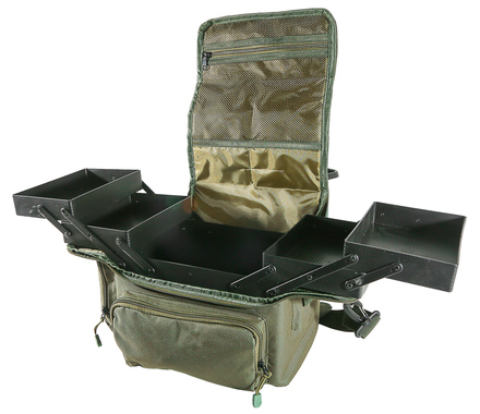 Ultimate Folding Tackle Box Bag (Tas en viskoffer in één)