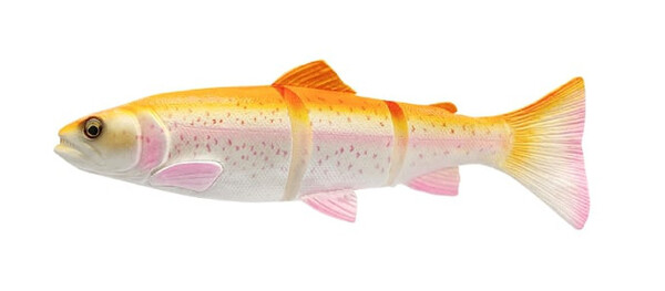 Savage Gear 4D Line Thru Trout 40cm Limited Edition! - Albino Base