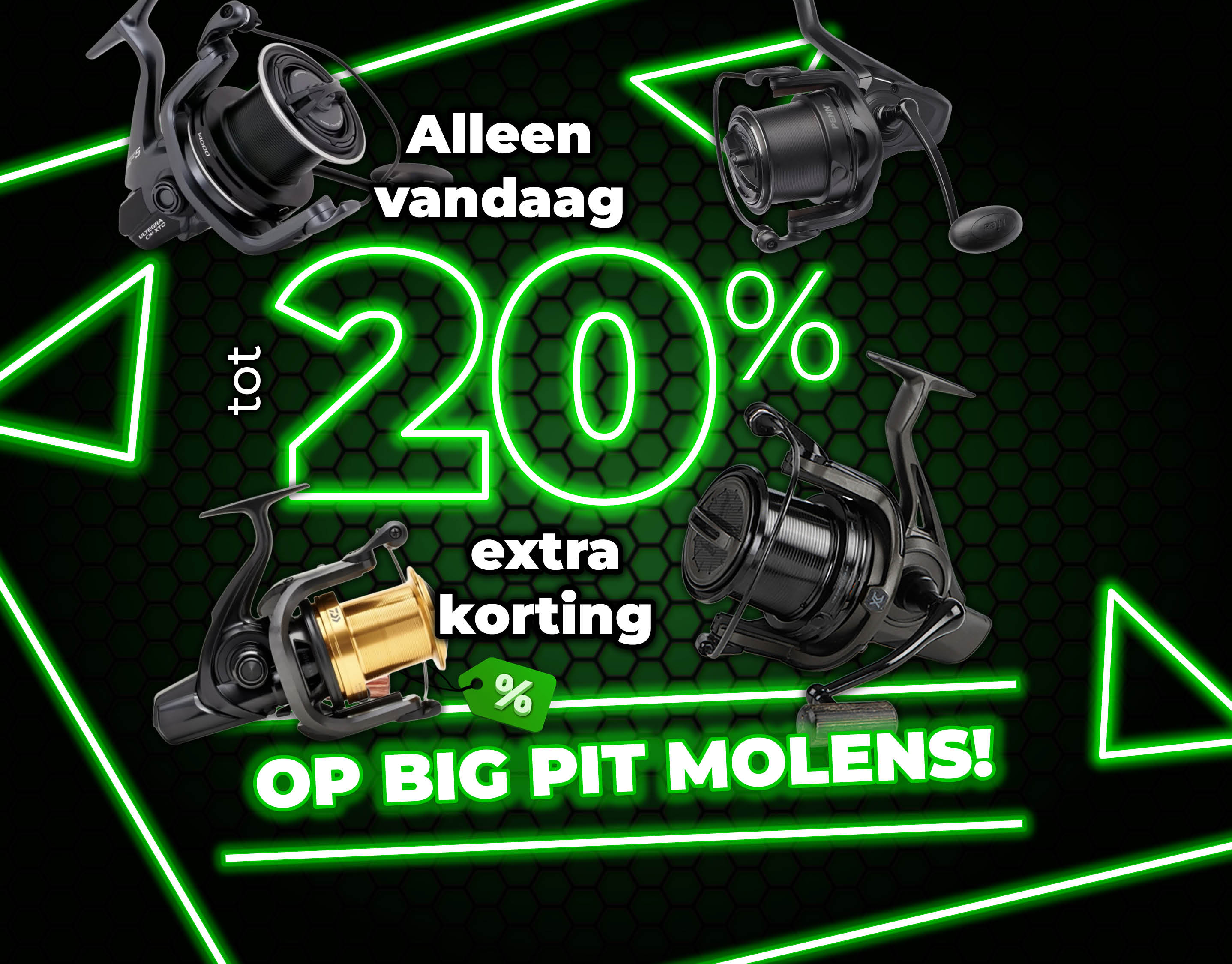 Subbanner: Tot 20% Big pit molens (Groen)