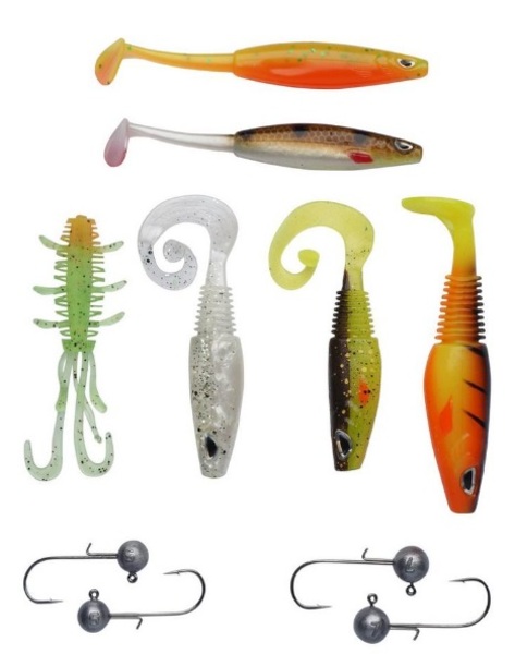 Berkley Sick Pack Perch Softbait Kit (10pcs)