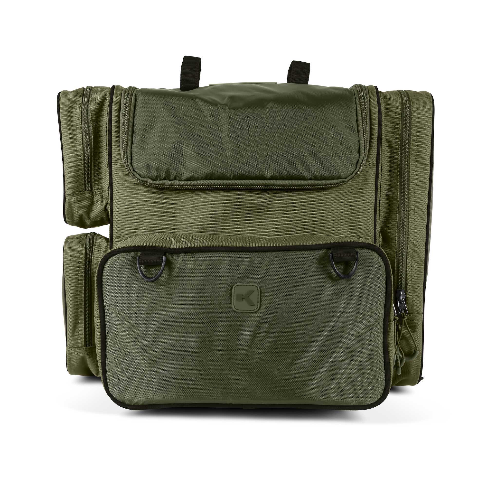 Gilet De Pêche Itinérant Korum Progress – Vert, Taille Unique, Neuf Avec étiquettes
