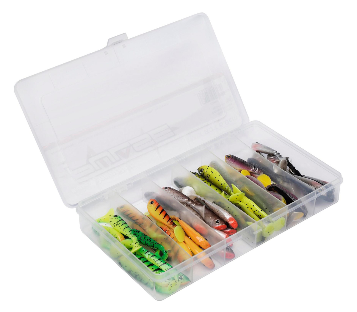 Lot 200 leurre BERKLEY flexgrub shad 5 cm natur peche carnassier sandre