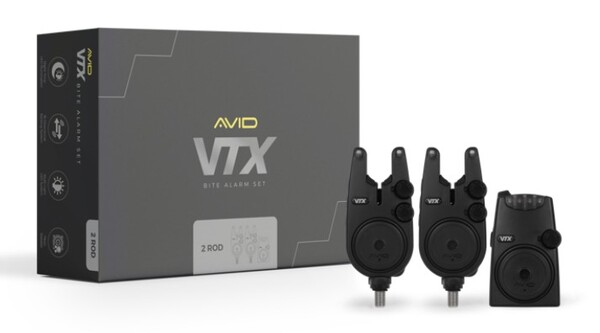 Avid VTX 2+1 Bite Alarm Set 