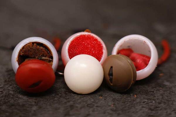 Liquirigs Multi-Bait Dumbell Hookbait System Brown In-Line (4 Stuks)