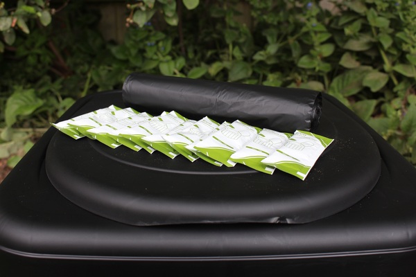 Wolf XL Toilet Bags & Chemical Sachets