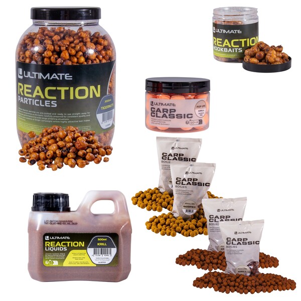 Ultimate Baits Carp Tigernuts/Boilies Weekend Pack