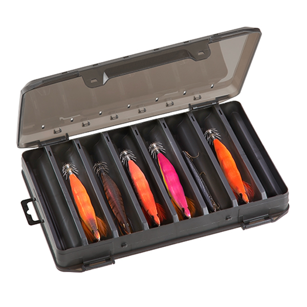 Panaro Smoke Tackle Box - Panaro 184 Smoke Grey Bottom, Transparent Gray Lid