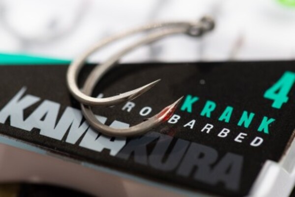 Korda Kamakura Krank Anzuelos para Carpa Barbless Tamaño 4 (10pcs)