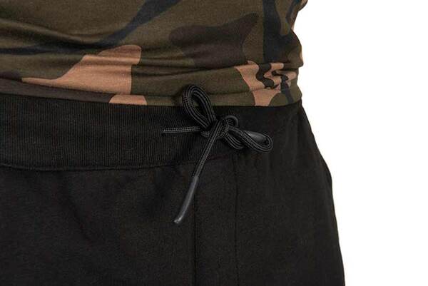 Spodnie Wędkarskie Fox LW Black/Camo Combat Joggers