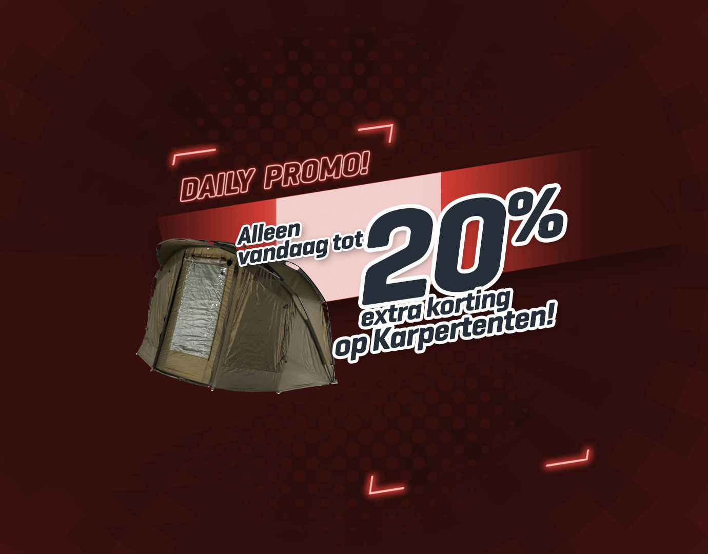 Subbanner: Tot 20% Karpertenten