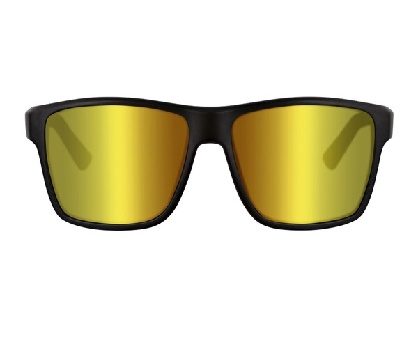 Westin W6 Street 200F Matte Black Zonnebril - LB Yellow LM Yellow AR Blue