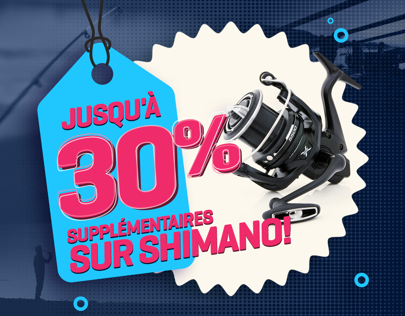 Subbanner: Tot 30% Shimano (actieperioden 2025)