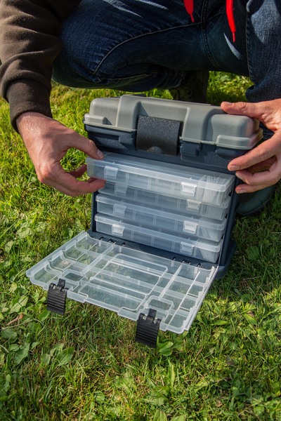 Ultimate Compact Storage Box z 4 pudełkami na sprzęt