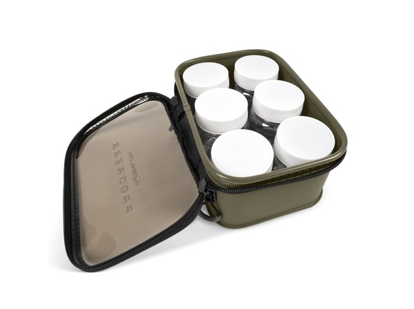 Korum Progress EVA Hookbait Pouch (Incl. Hookbait Pots)