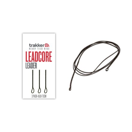 Trakker Leadcore Leader 45lb (75cm) (3 Stuks)