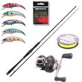 Baitcastingset mit Gunki Rute, Spro Rolle und mehr!