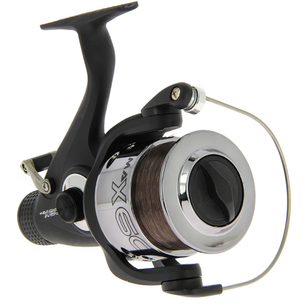 Angling Pursuits Max 'Carp Runner' Freespool Reel, spooled with 8lb line