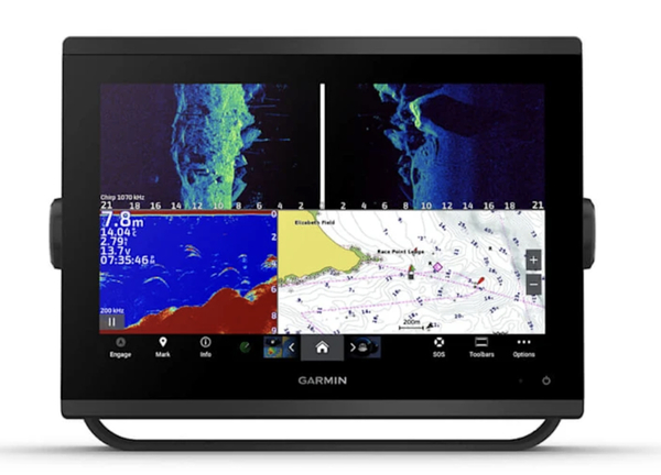 Garmin GPSMAP 1223xsv Kartenplotter Echolot mit weltweiter Basiskarte (12 Zoll) (Ohne Geber)