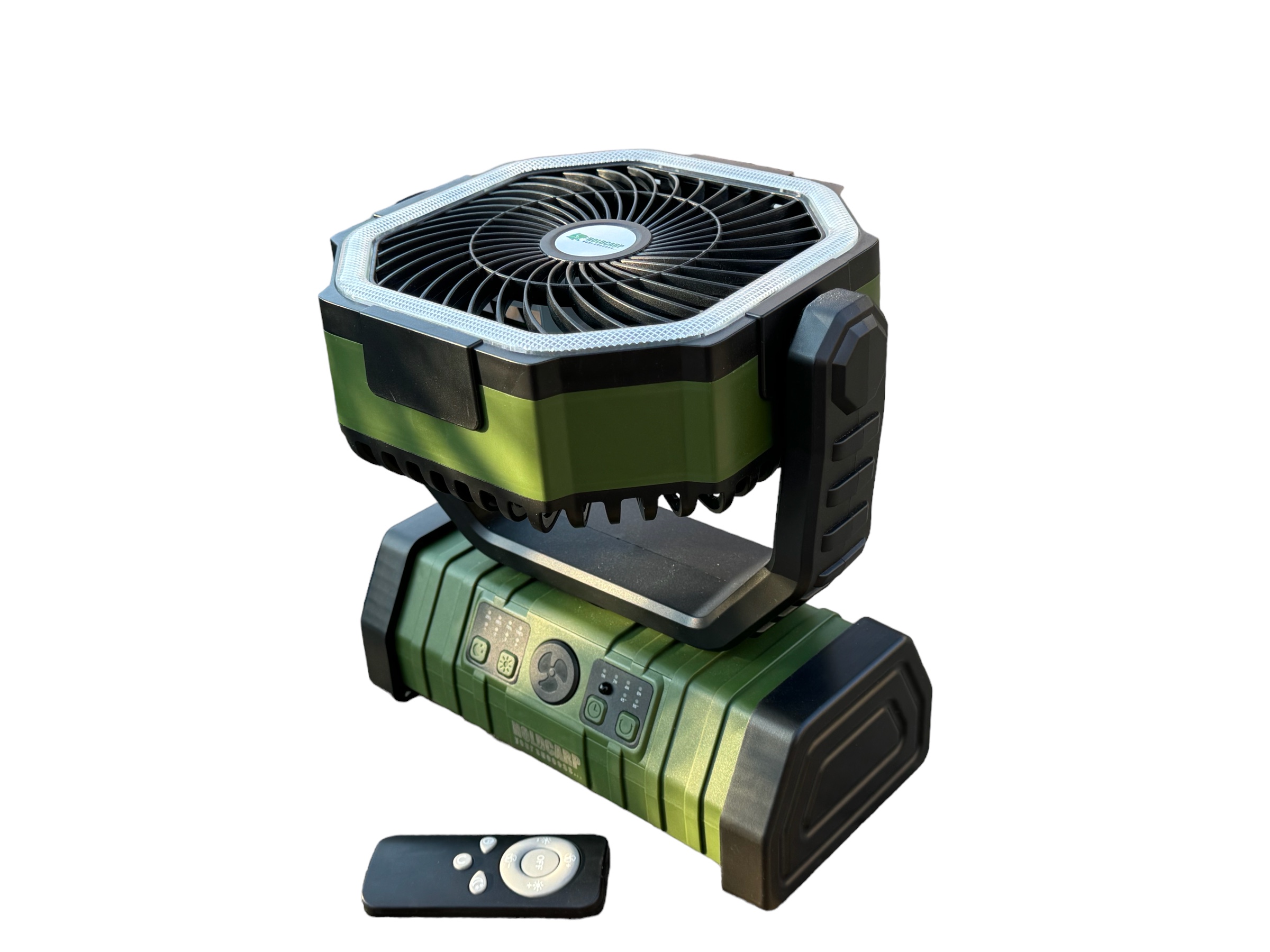 Ventilateur Ceinture 20000mAh 40h – 5 Vitesses, Double Flux 360°, Rechargeable USB-C, Mains Libres, Cooling Portable Travail Rando Camping Été