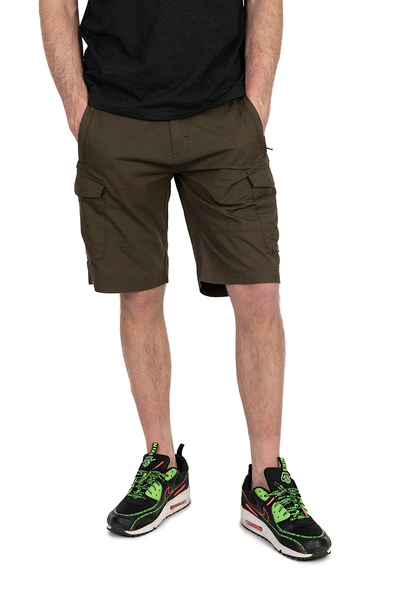Fox Collection LW Cargo Shorts Green & Black Angelhose