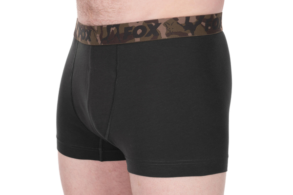 Fox Boxer Shorts 2-Pack Khaki/Black