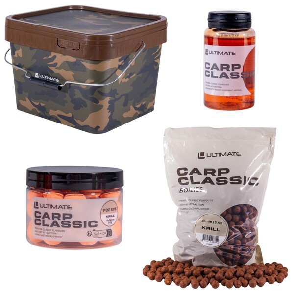 Ultimate Bucket Deal Carp Classic (Incl. 5kg Boilies!)