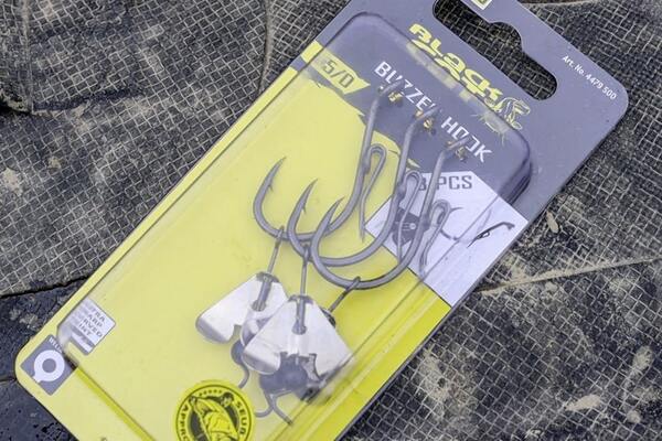 Black Cat Buzzer-Hook DG Silver (3pcs)