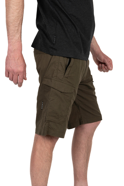 Fox Collection LW Cargo Shorts Green & Black Angelhose