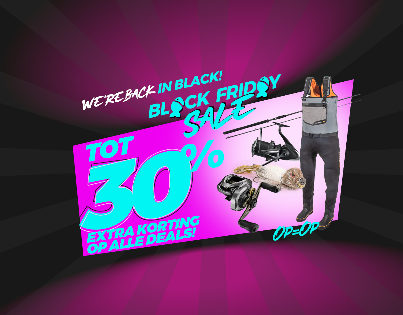 Subbanner: Tot 30% Alle deals (black friday 2025)