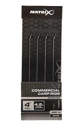 Matrix X1 Commercial Carp Rigs 10cm (8pcs)