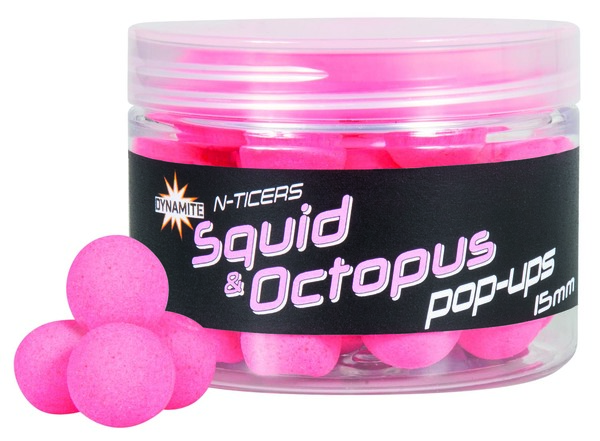 Dynamite Baits N-Ticers Squid & Octopus Pop-ups