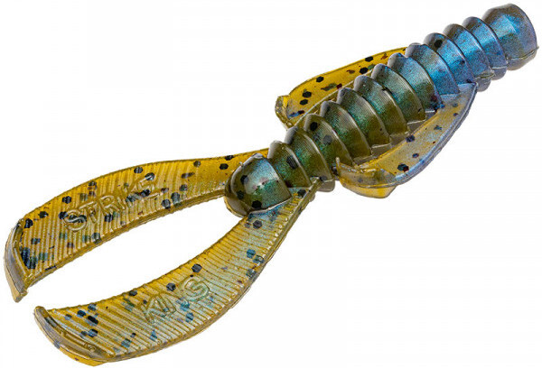 Strike King Rage Ned Bug 6,5cm, 6 pieces! - Blue Craw