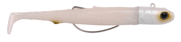 Spro Gutsbait Salt Meeres Softbait 8cm (15g) - White Minnow