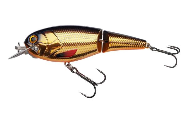 Abu Garcia Beast Hi-Lo Jointed Floating Lure 12cm (47g) - Gold Black Orange
