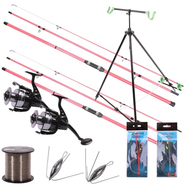 Ultimate Beachforce Pink Beach Rod Set