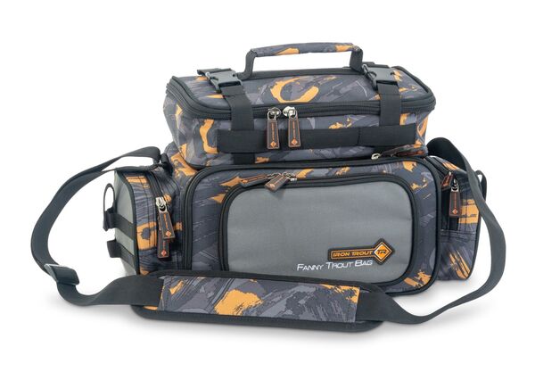 Iron Trout Fanny Trout Bag Kunstaastas (Incl. 3 Tackleboxen)
