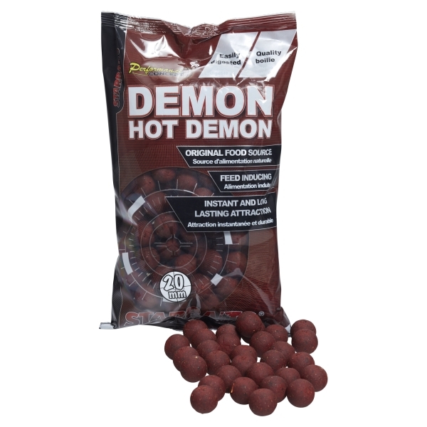 Starbaits PC Demon Hot Demon Boilies (800g) - 20mm
