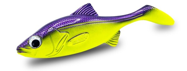 FishingGhost RoachyOne Shad 16cm (75g) (2 Pezzi) - Purple Pumpkin