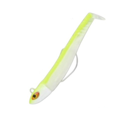 Cinnetic Crafty Candy 65UL Shad White Chartreuse 6.5cm (7g) (2 Stuks)