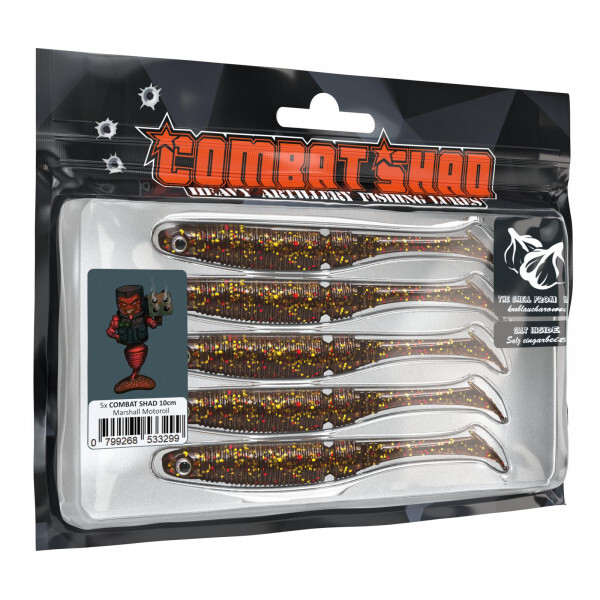 Combat Shad 12,5cm (4stuks)